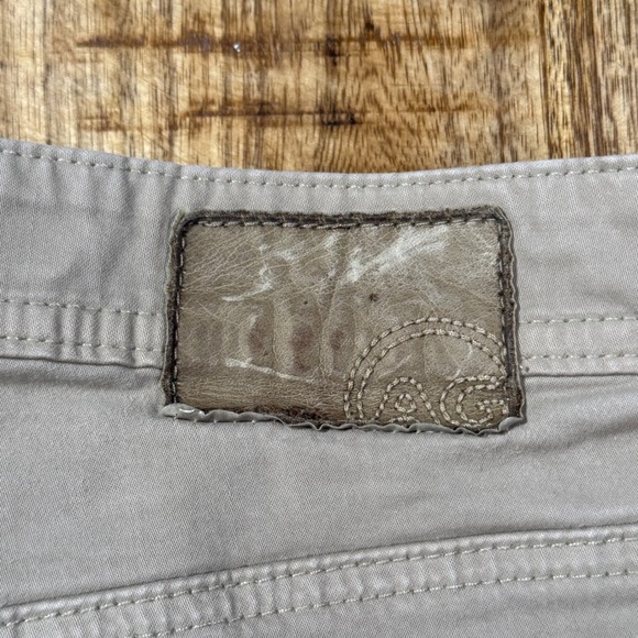 AG‎ Adriano Goldschmied The Protege Straight Leg Khaki Pants Mens 34 USA Made - Picture 12 of 14